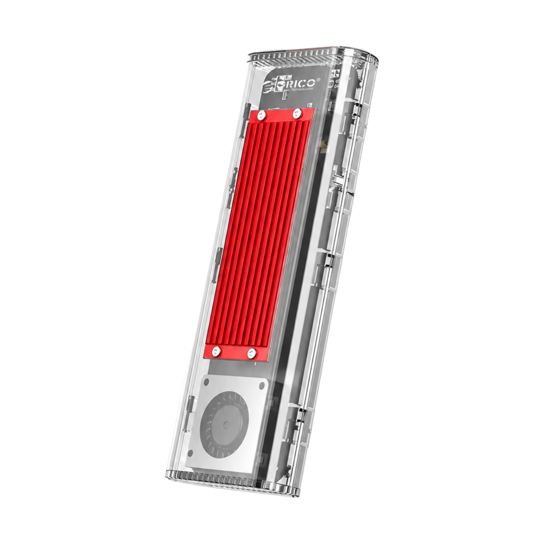 Transparent M.2 SSD Enclosure — 02