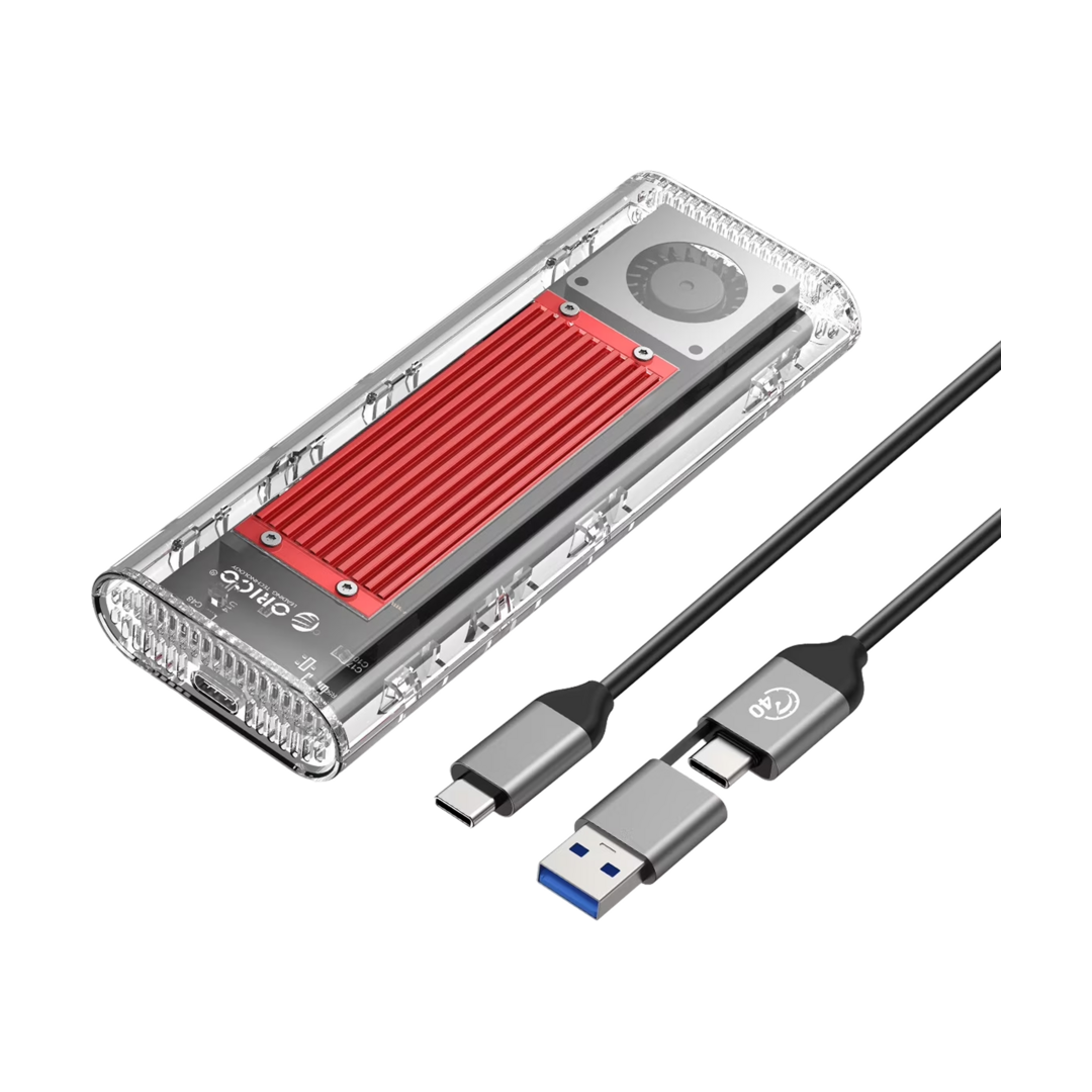 Transparent M.2 SSD Enclosure — 04