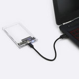 Transparent Type-C 3.1 Hard Drive Enclosure — 01