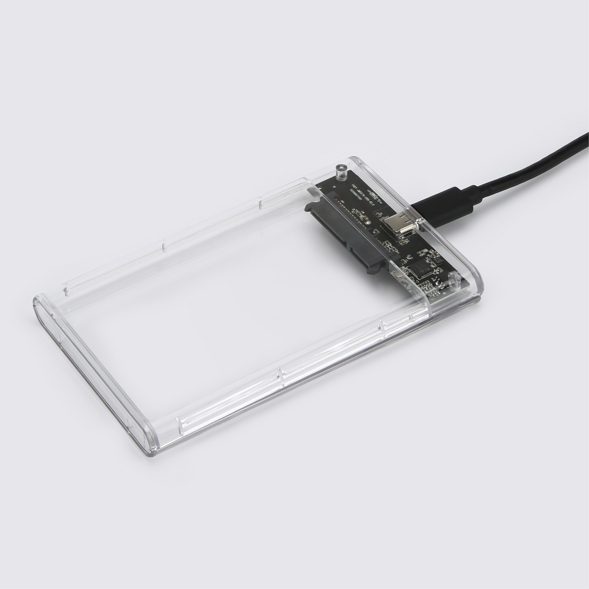 Transparent Type-C 3.1 Hard Drive Enclosure — 02
