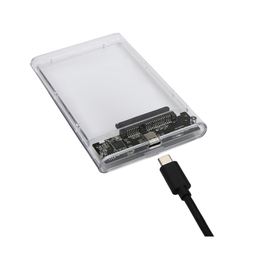 Transparent Type-C 3.1 Hard Drive Enclosure — 03
