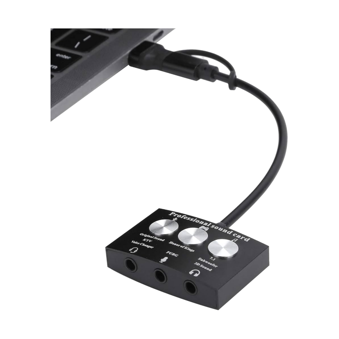 USB Type-C Professional External Sound Card — 04