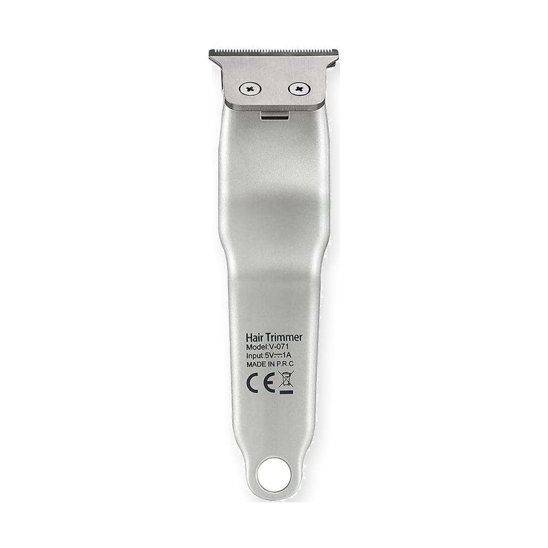 VGR V-071 Cordless Hair and Beard Trimmer - 120 Minutes, USB-C — rear
