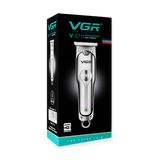 VGR V-071 Cordless Hair and Beard Trimmer - 120 Minutes, USB-C — box