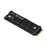 WD_BLACK SN850P 1TB NVMe SSD for PS5 - Officially Licensed — angled