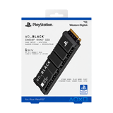 WD_BLACK SN850P 1TB NVMe SSD for PS5 - Officially Licensed — package front