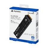WD_BLACK SN850P 2TB NVMe SSD for PS5 - Officially Licensed — package angle