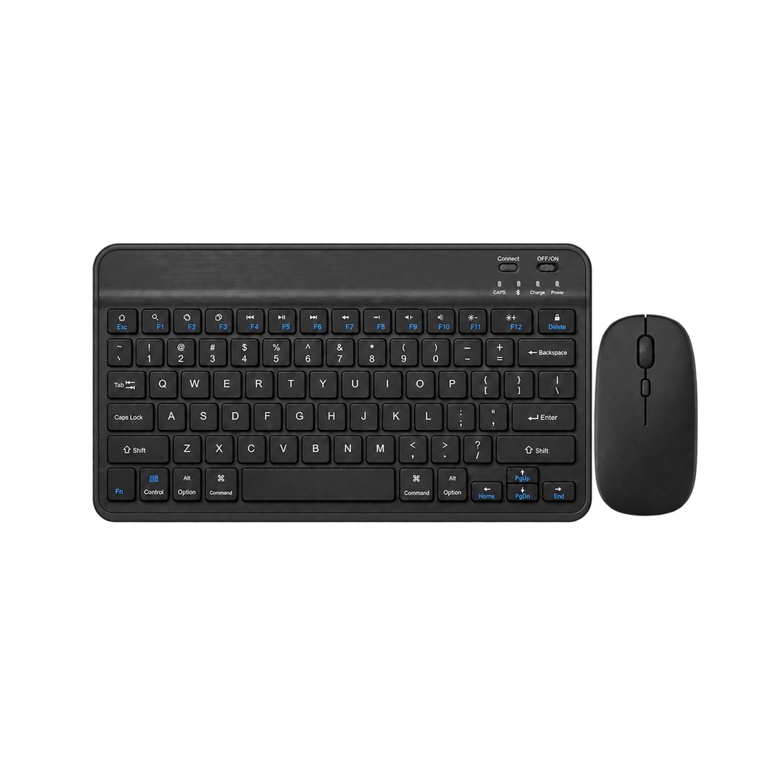 Rechargeable Bluetooth Keyboard and Mouse Kit — black 01