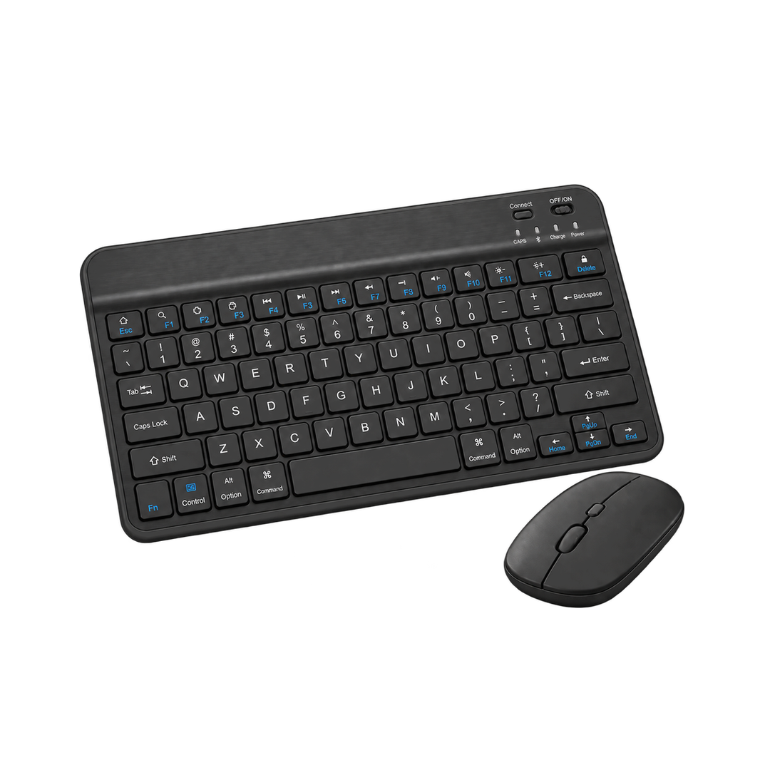 Rechargeable Bluetooth Keyboard and Mouse Kit — black 02