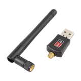 802.11n Wi-Fi USB Adapter - 2.4GHz Nano Dongle — wifi black antenna set