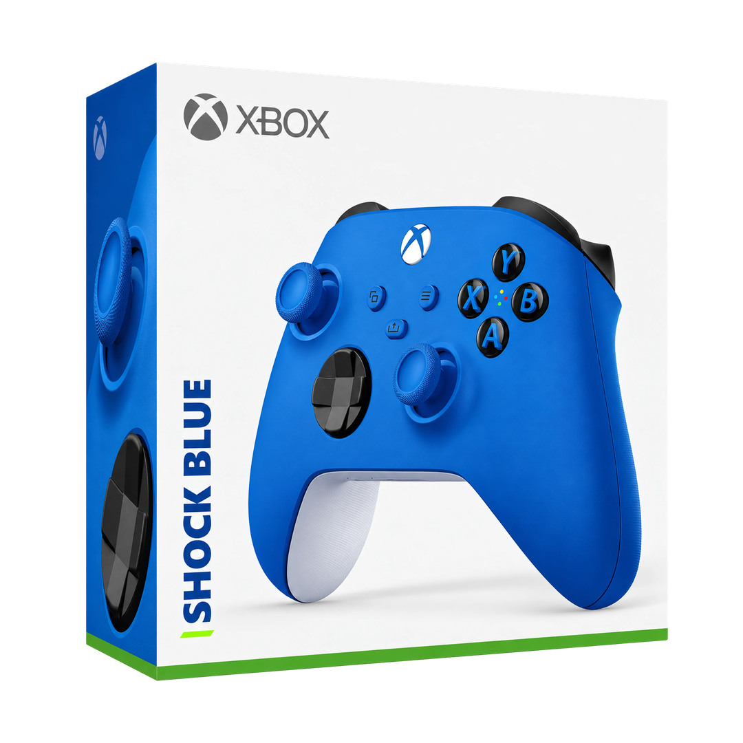 Xbox Wireless Controller - Shock Blue — 02