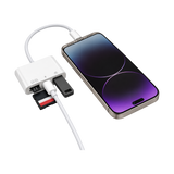 YESPLUS YS-1418 4-in-1 Lightning OTG Adapter for iPhone — 01