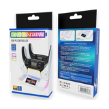 YZC-504P RGB Dual Charging Station for PS5 Controllers — box front back
