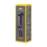 Z5s Selfie Stick Tripod with Bluetooth Remote — black packaging